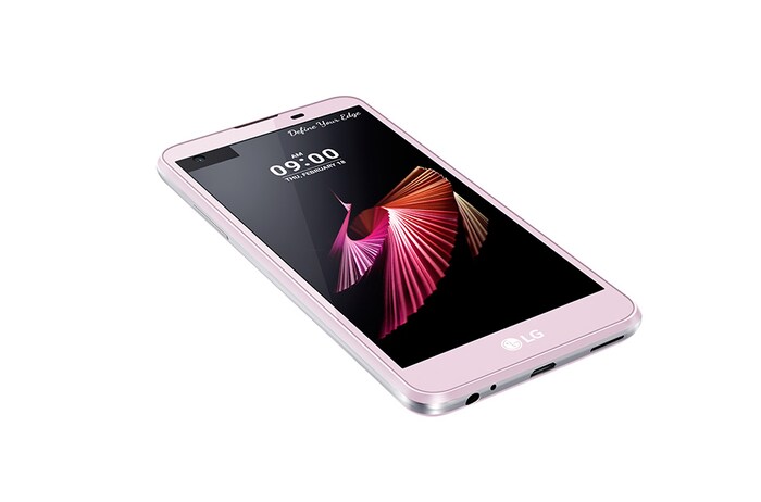 LG X Screen | Pink Gold, LGK500DSK