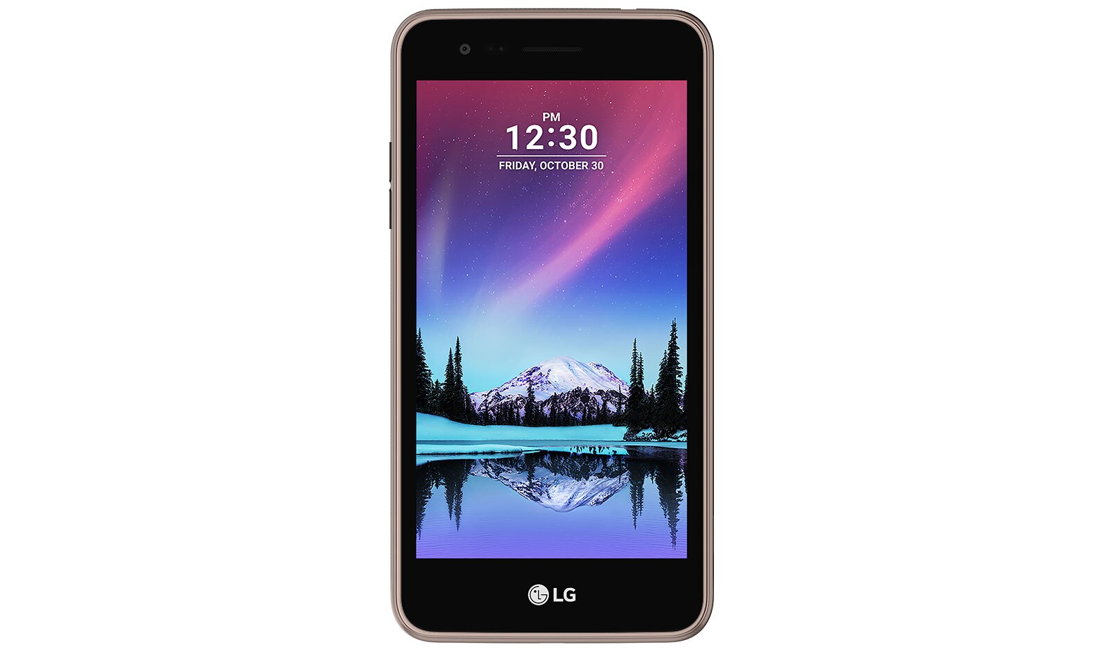 Front view of LG K7 (Brown) LGX230K