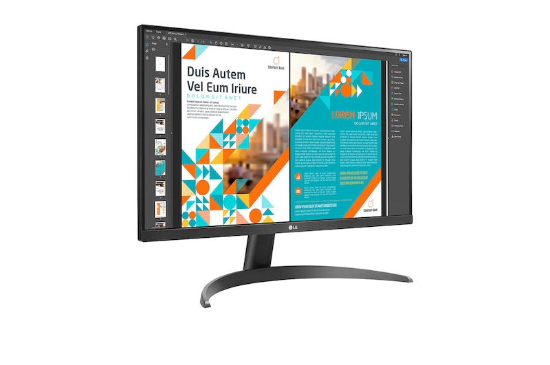 LG 23.8" QHD IPS Monitor with AMD FreeSync™, 24QP500-B