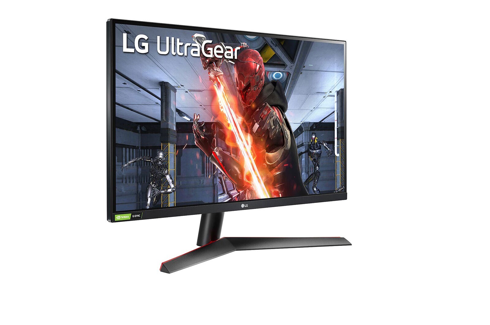 LG 27” UltraGear™ Full HD IPS 1ms (GtG) Gaming Monitor with NVIDIA® G-SYNC® Compatible, 27GN600-B