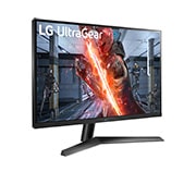 LG 27” UltraGear™ Full HD IPS 1ms (GtG) Gaming Monitor with NVIDIA® G-SYNC® Compatible, 27GN60R-B