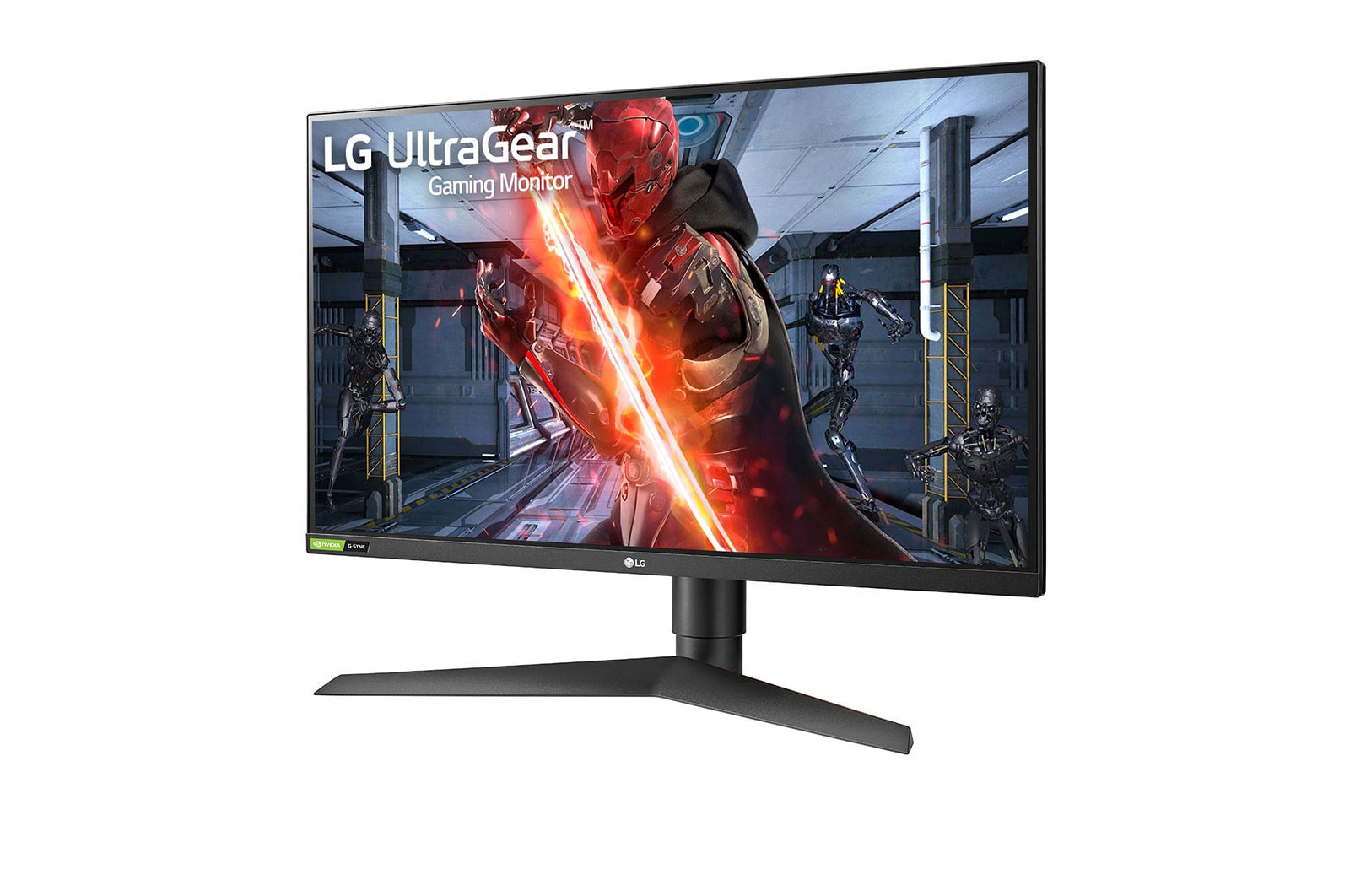 LG 27" Class UltraGear™ Full HD IPS Gaming Monitor with G-Sync® Compatible, 27GN750-B