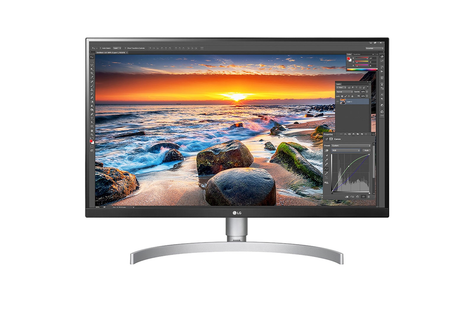 Front view of 27UL850-W 27UL850-W