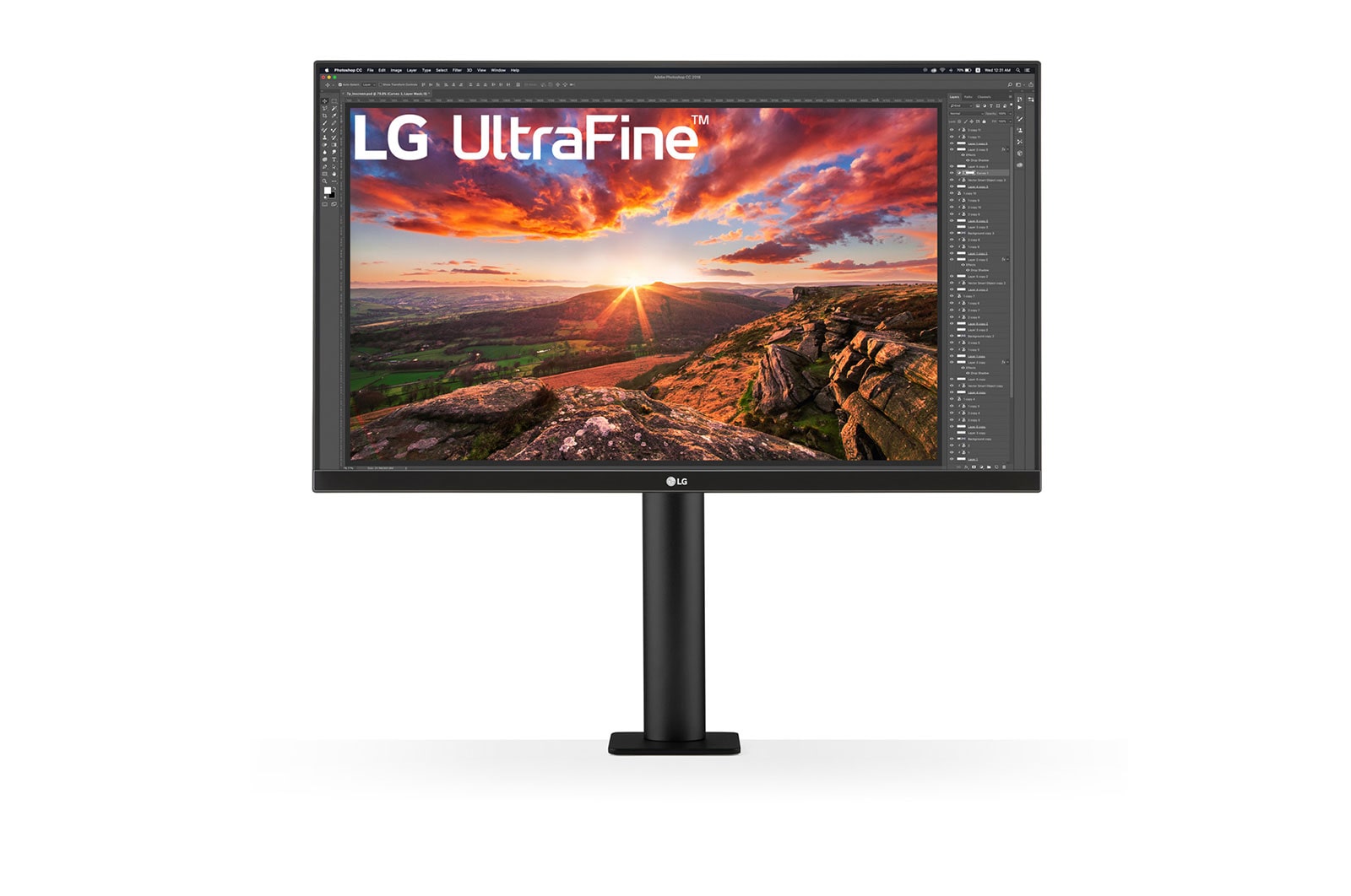 Monitor LG Ergo IPS UHD 4K de 27" con USB Type-C™, 27UN880-B