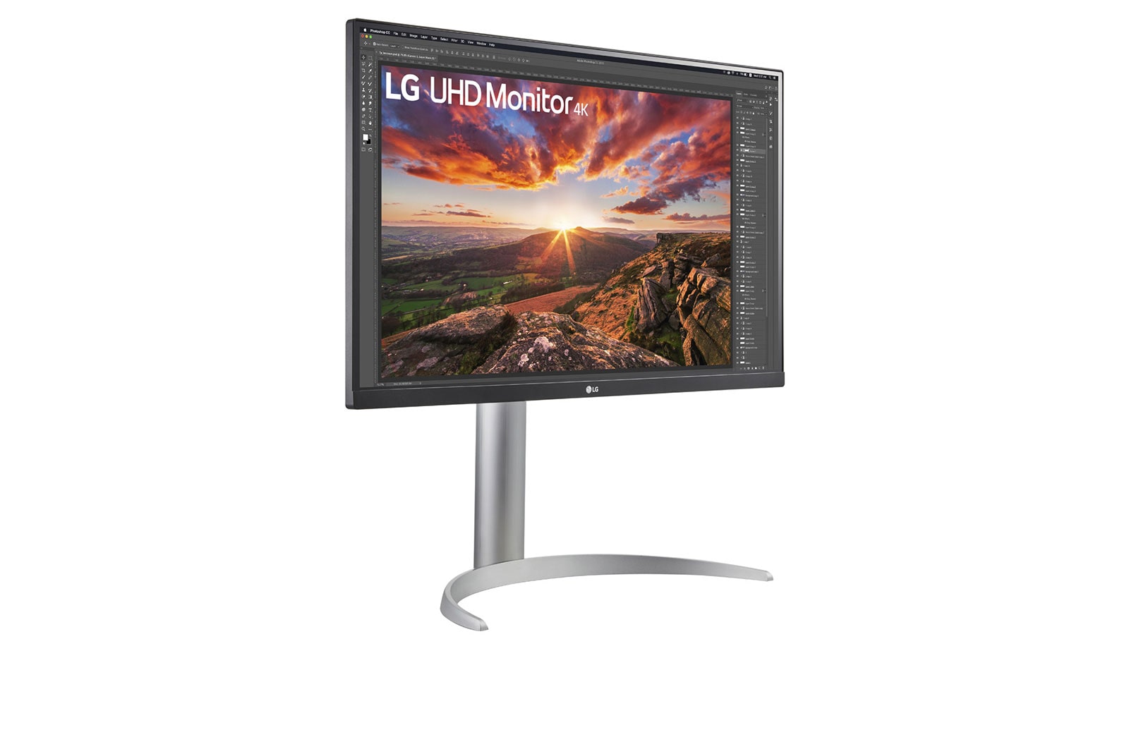 LG 27" UHD 4K IPS Monitor with VESA DisplayHDR™ 400, 27UP850-W