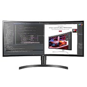 Front view of 34&#34; Curved UltraWide™ QHD (3440 x 1440) IPS Monitor 34WL85C-B