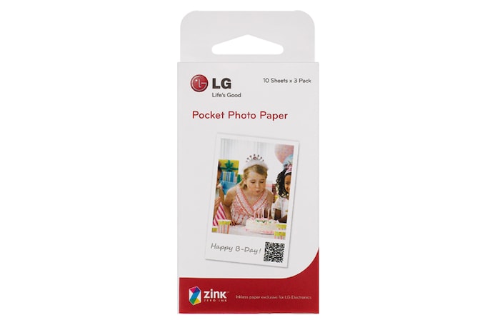 LG Inkless paper exclusive for LG Pocket Photo, PS2203