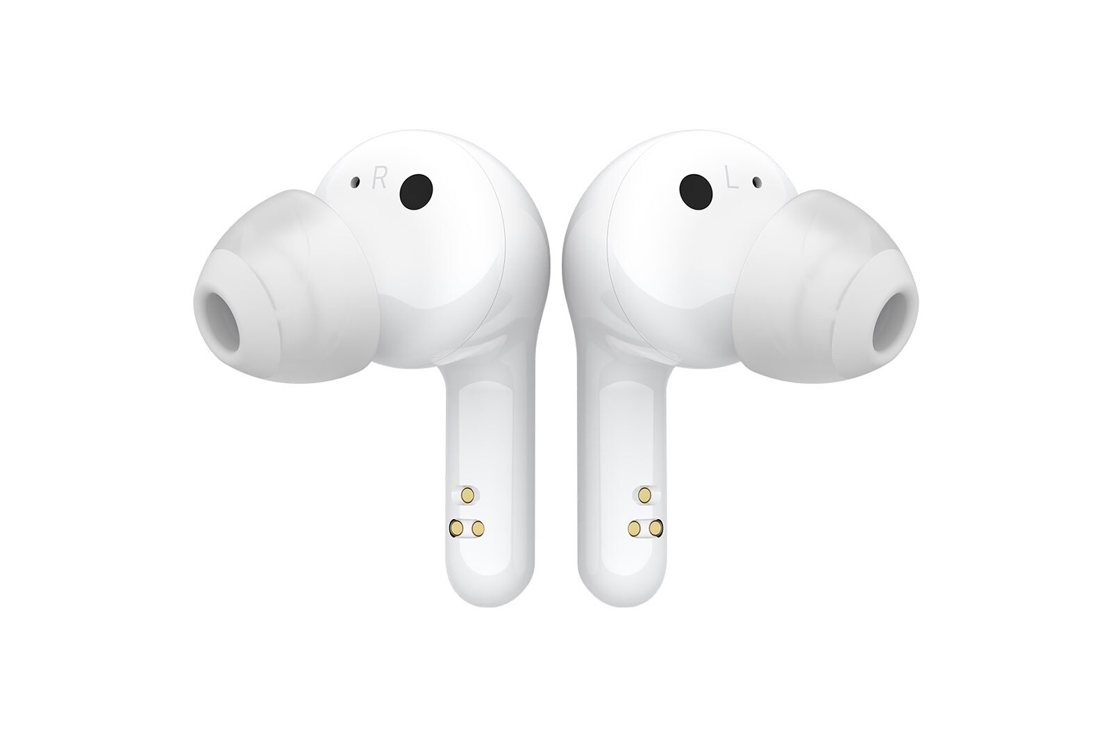 LG Tone Free Wireless Earbuds with ANC, 99.9% Bacteria Free, Prestigious British Meridian Sound, Triple Microphones in Each Earbud and IPX4 Water Resistance (FN7, White), HBS-FN7