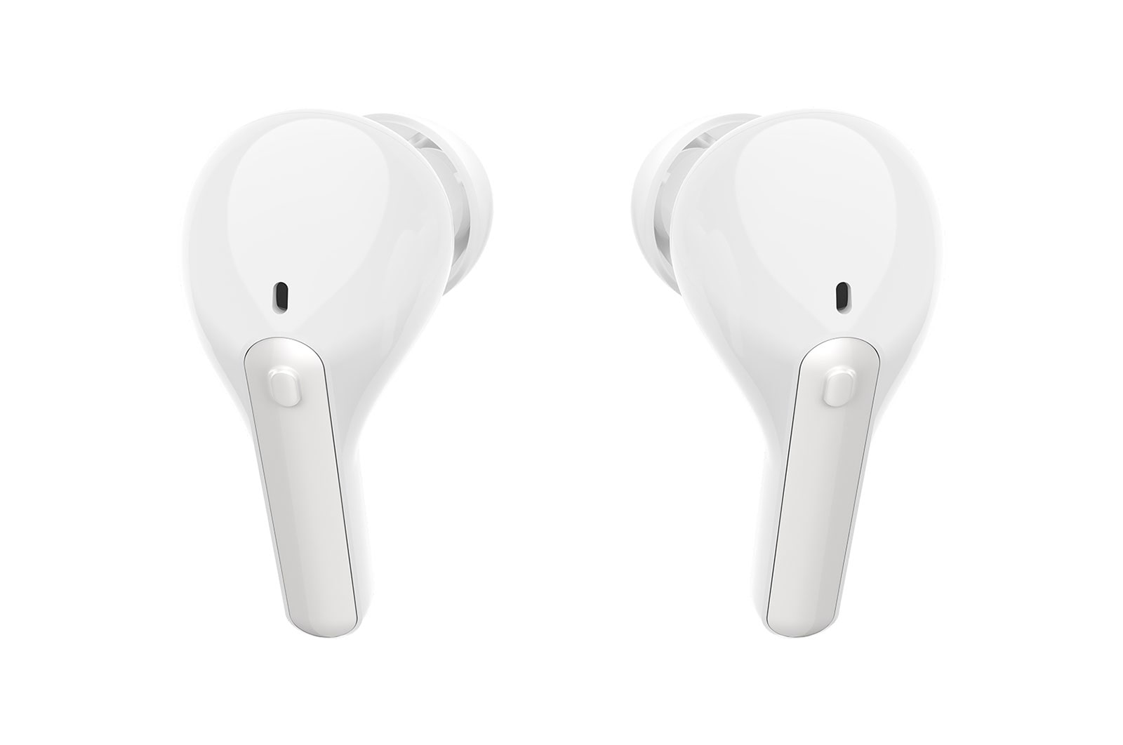 LG Tone Free Wireless Earbuds with ANC, 99.9% Bacteria Free, Prestigious British Meridian Sound, Triple Microphones in Each Earbud and IPX4 Water Resistance (FN7, White), HBS-FN7