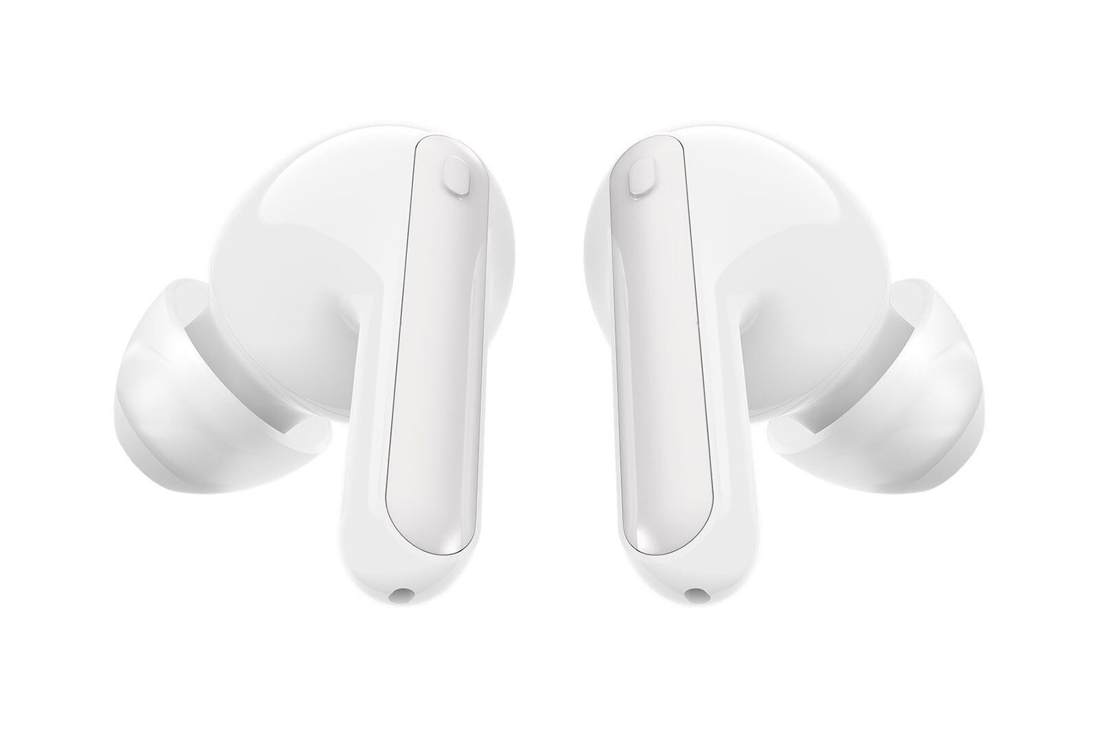 LG Tone Free Wireless Earbuds with ANC, 99.9% Bacteria Free, Prestigious British Meridian Sound, Triple Microphones in Each Earbud and IPX4 Water Resistance (FN7, White), HBS-FN7