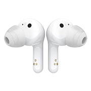 LG Tone Free Wireless Earbuds with ANC, 99.9% Bacteria Free, Prestigious British Meridian Sound, Triple Microphones in Each Earbud and IPX4 Water Resistance (FN7, White), HBS-FN7