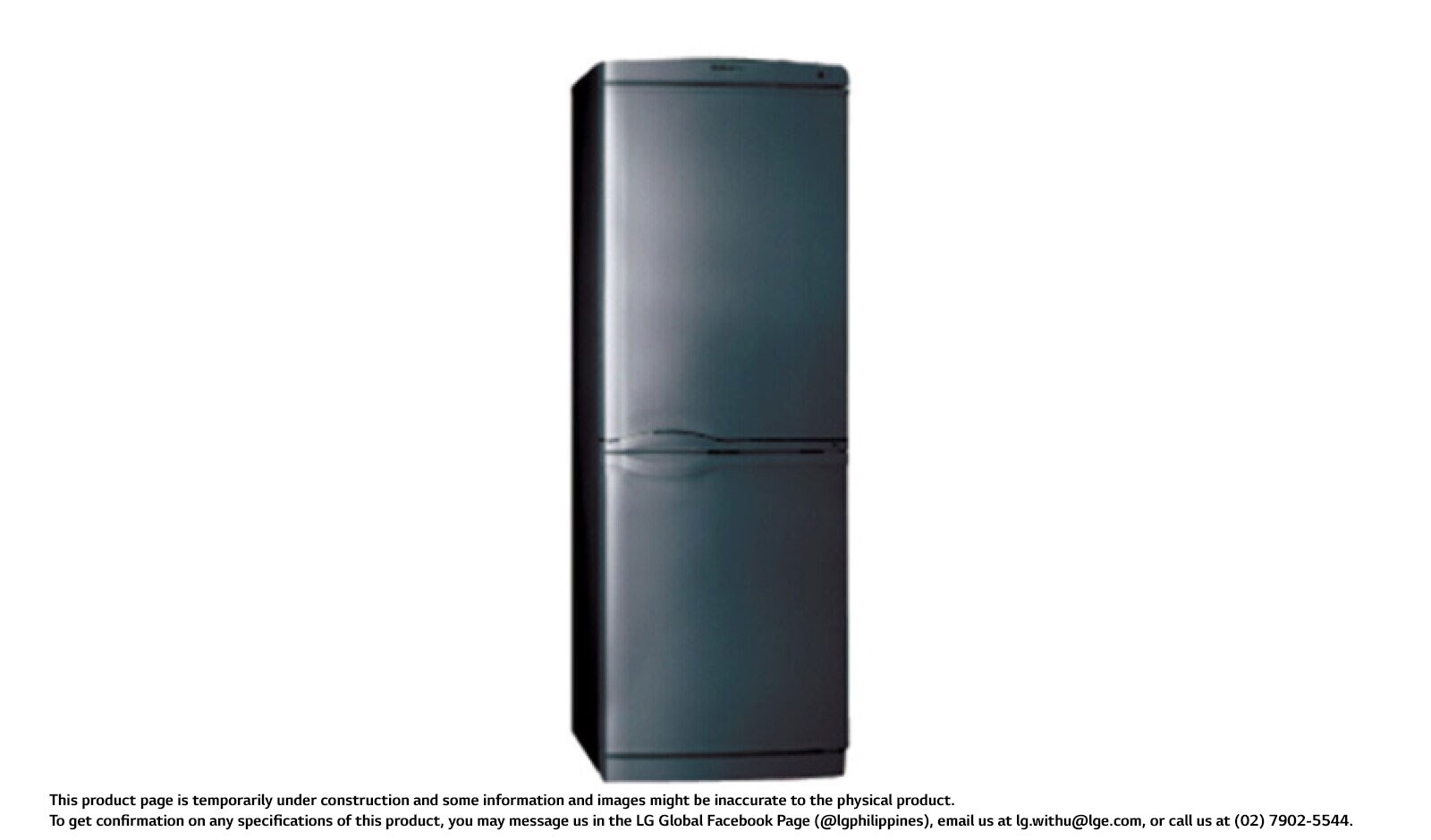 Front view of 8.0 cu.ft., 10 Year Compressor Warranty, 2 Year Parts and Service Warranty, Tempered Glass Shelf, Bigger Vegetable Box, Large Freezer, Moist Balance Crisper, 3 Shelves GC-269VL3