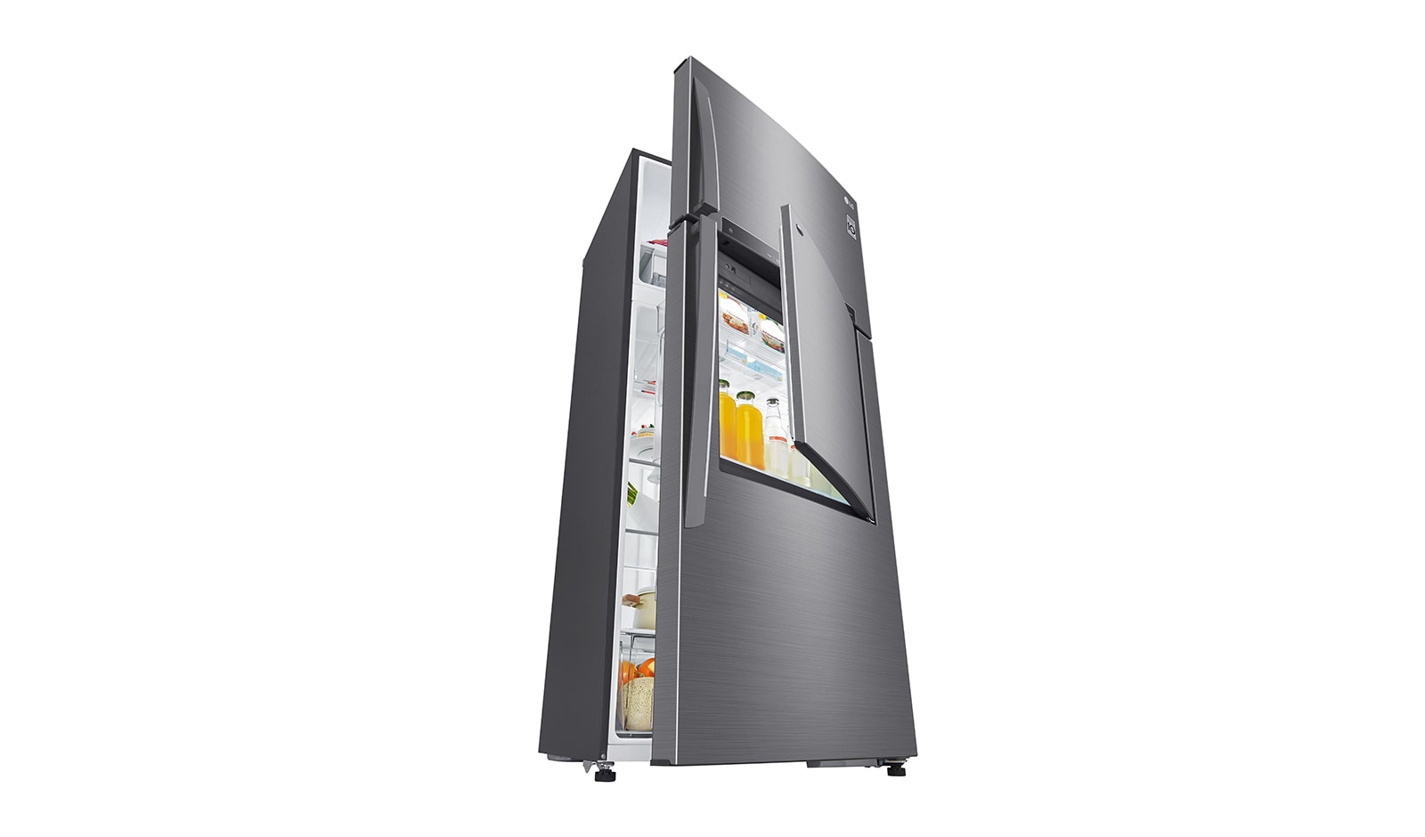 LG Two-Door Top Freezer Refrigerator, GR-A702HLHU