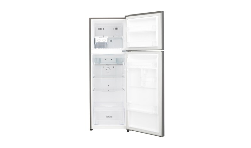 LG 7.2cu.ft, Smart Inverter Compressor, LED Lighting, Multi-Airflow, Anti Bacterial Gasket, Tempered Glass Shelves, Moist Balance Crisper, GR-B202RLCL