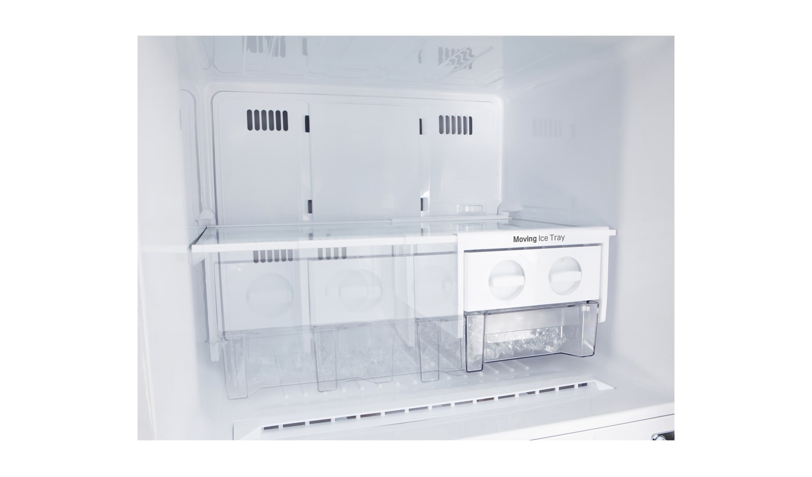 LG 7.2cu.ft, Smart Inverter Compressor, LED Lighting, Multi-Airflow, Anti Bacterial Gasket, Tempered Glass Shelves, Moist Balance Crisper, GR-B202RLCL