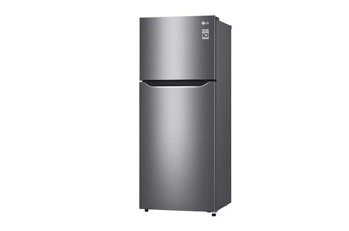 LG 7.2 Cu. Ft. Top Freezer Refrigerator with Smart Inverter Compressor, GR-B202SQBB