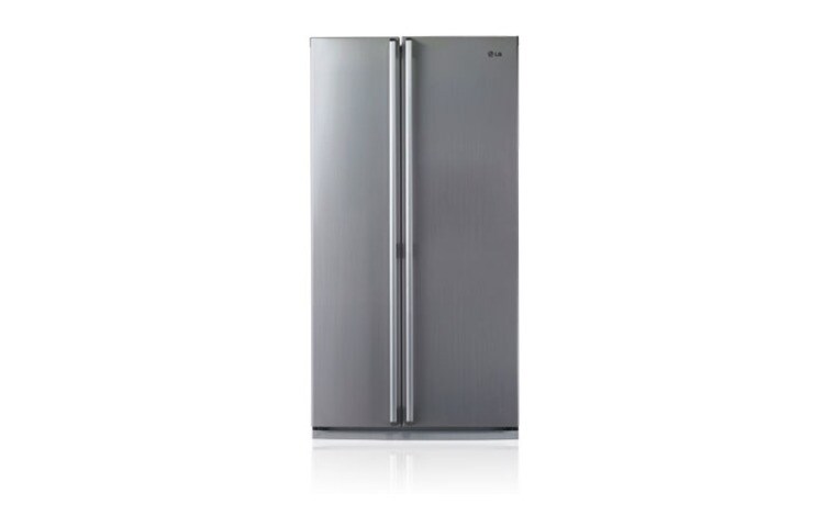 Front view of 21 cu ft, Bioshield, Moist Balance Crisper, Multi Air Flow, Anti-bacterial Gasket GR-B207FLC3