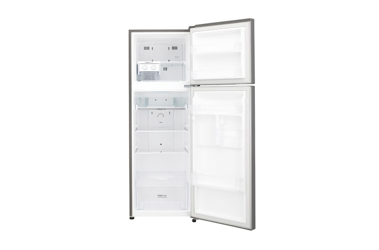 LG 8cu.ft, Smart Inverter Compressor, Pullout Tray, LED Lighting, Multi-Airflow, Anti Bacterial Gasket, Tempered Glass Shelves, GR-B222RLCL