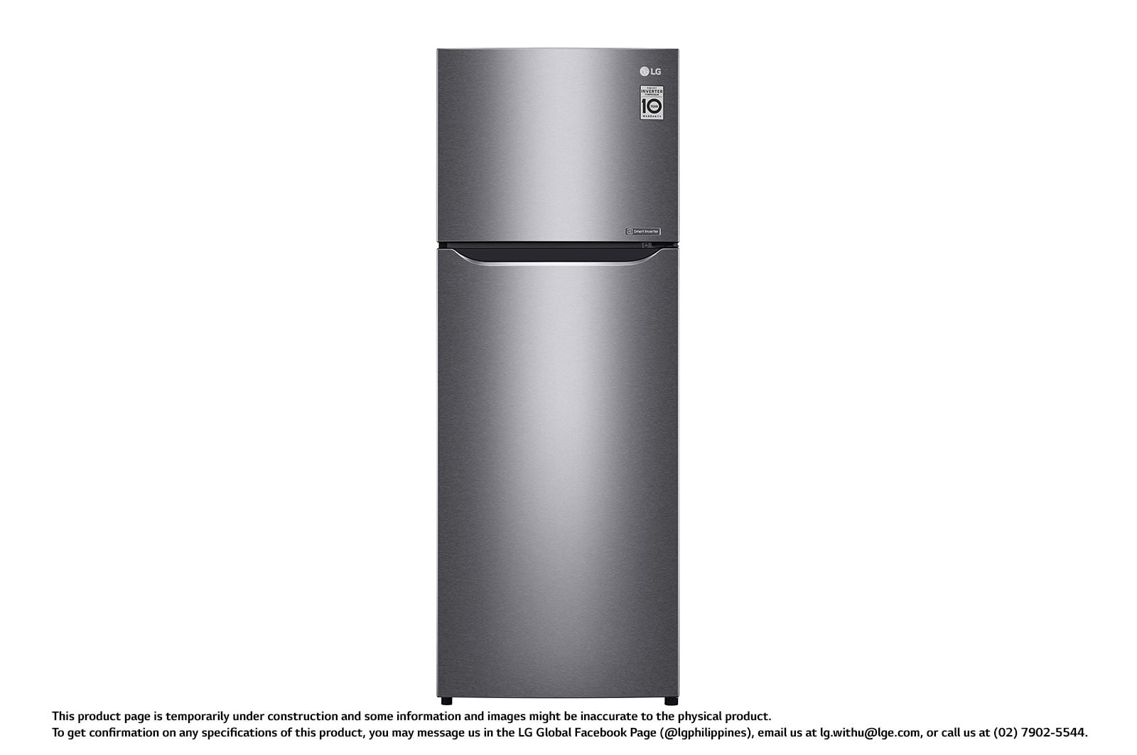 Front view of Two-Door Top Freezer Refrigerator GR-B222SQBB