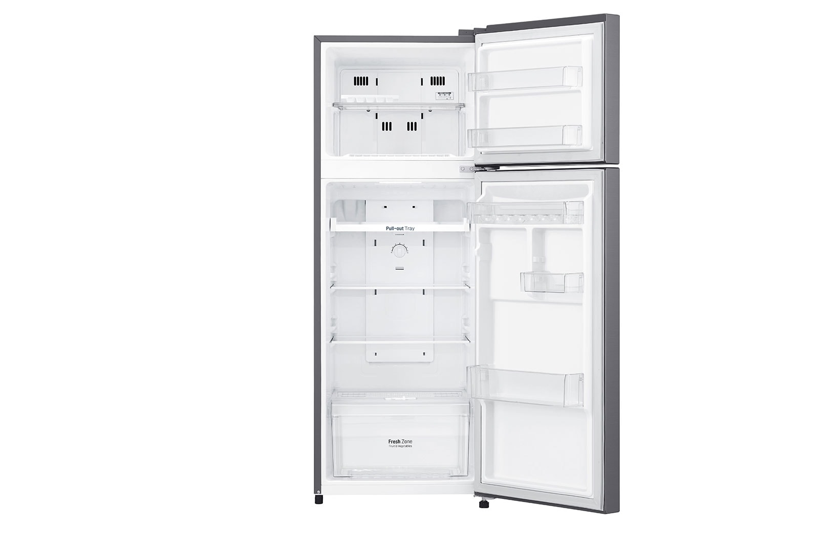 LG Two-Door Top Freezer Refrigerator, GR-B222SQBB
