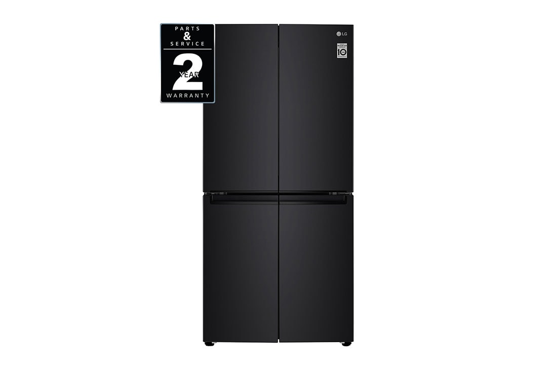 LG 20.8 Cu. Ft French Door Refrigerator with LinearCooling™ in Western Black, GR-B22FTQVB