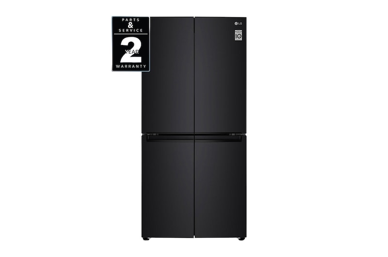 LG 20.8 Cu. Ft French Door Refrigerator with LinearCooling™ in Western Black, GR-B22FTQVB