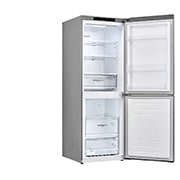 LG 11.8 Cu. Ft. Bottom Freezer Refrigerator with Door Cooling+ in Platinum Silver, GR-B369NLRM