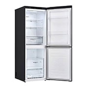 LG 11.8 Cu. Ft. Bottom Freezer Refrigerator with Door Cooling+ in Matte Black Steel, GR-B369NQRM