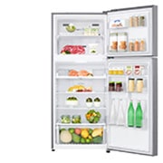 LG 14 cu.ft., Smart Inverter Compressor, 10 Year Warranty on Compressor, Trimless Tempered Glass Shelves, GR-B412SQCL