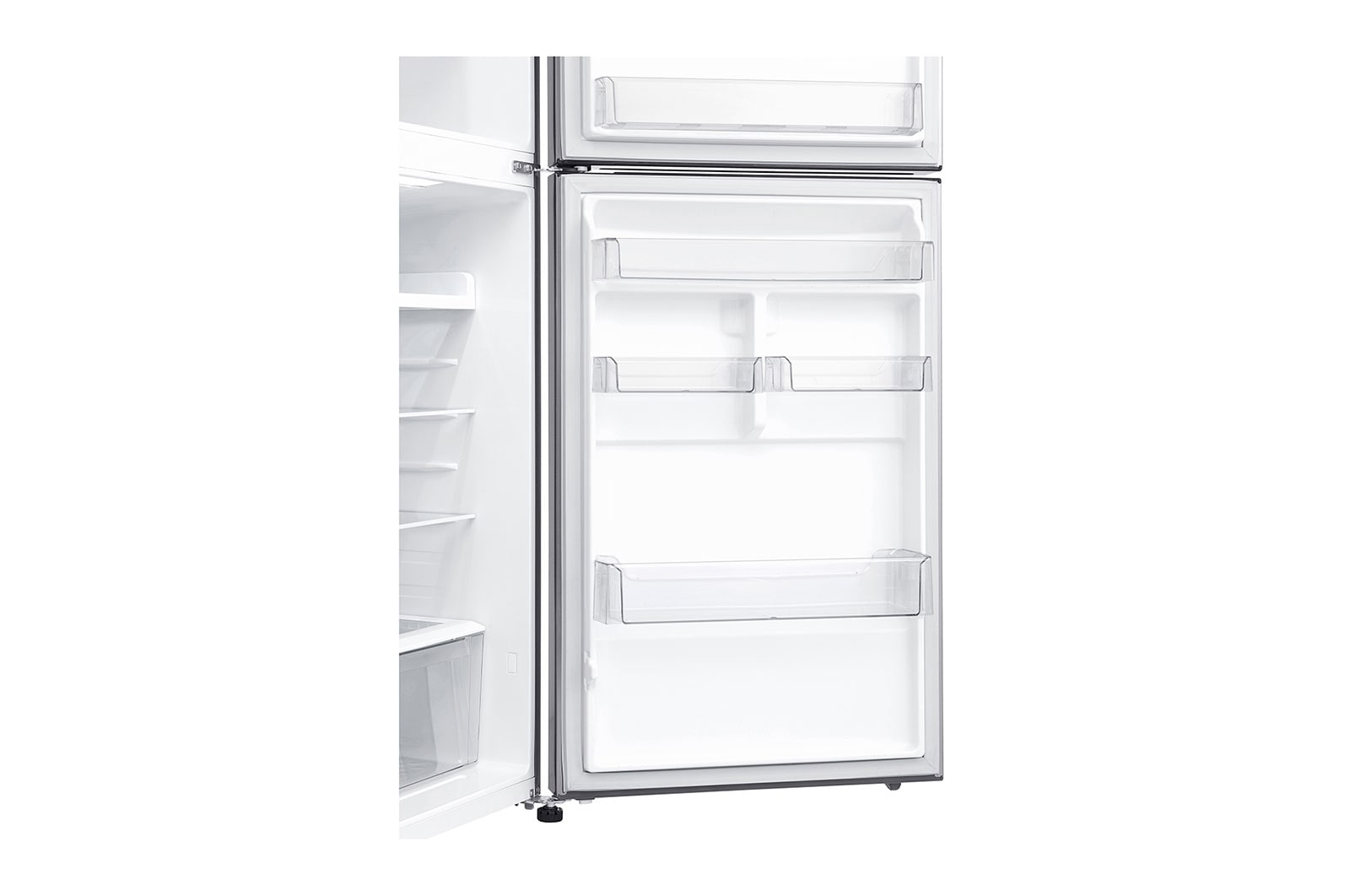LG 14 cu.ft., Smart Inverter Compressor, 10 Year Warranty on Compressor, Trimless Tempered Glass Shelves, GR-B412SQCL