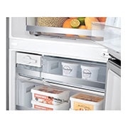 LG 15.9 Cu. Ft. Bottom Freezer Refrigerator with Fresh Balancer™, GR-B529NLCM