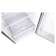 LG 8.0 cu.ft.Inverter Technology Two-Door Top Freezer Refrigerator, GR-C222SLCN