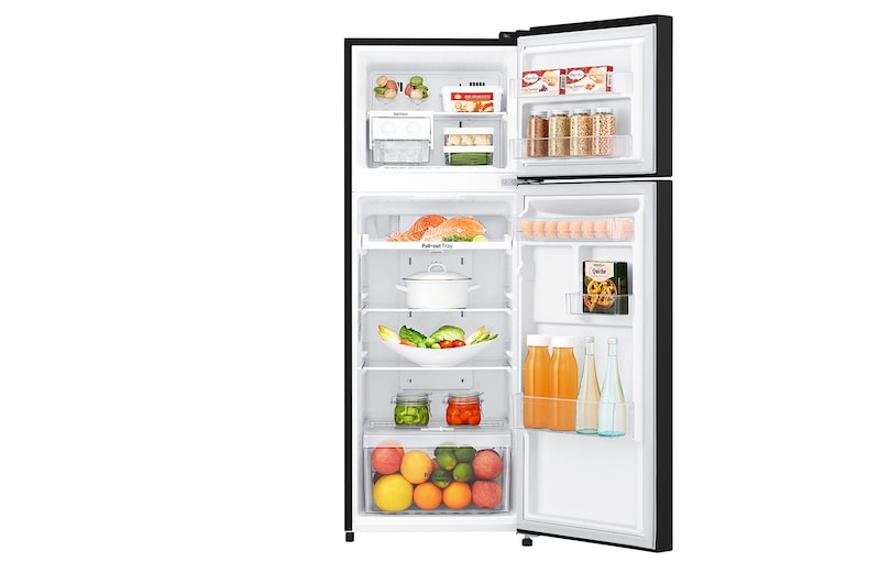 LG 8.0 cu.ft. Inverter Technology Two-Door Top Freezer Refrigerator, GR-C222SWCN