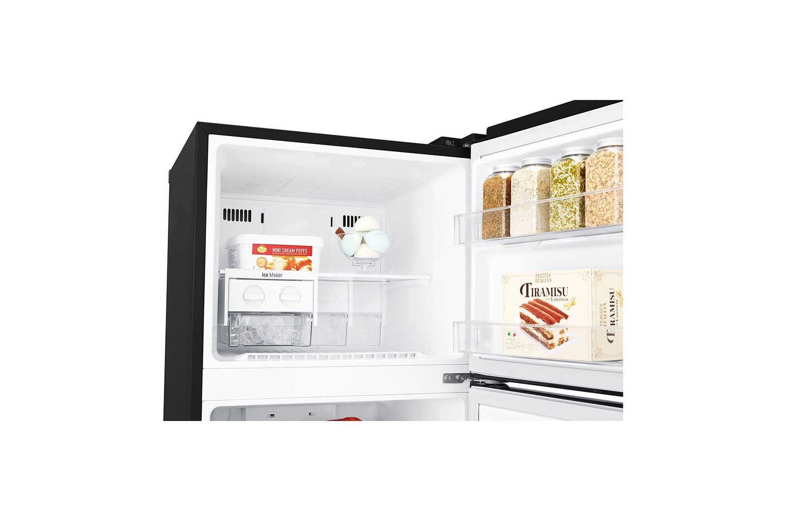 LG 8.0 cu.ft. Inverter Technology Two-Door Top Freezer Refrigerator, GR-C222SWCN