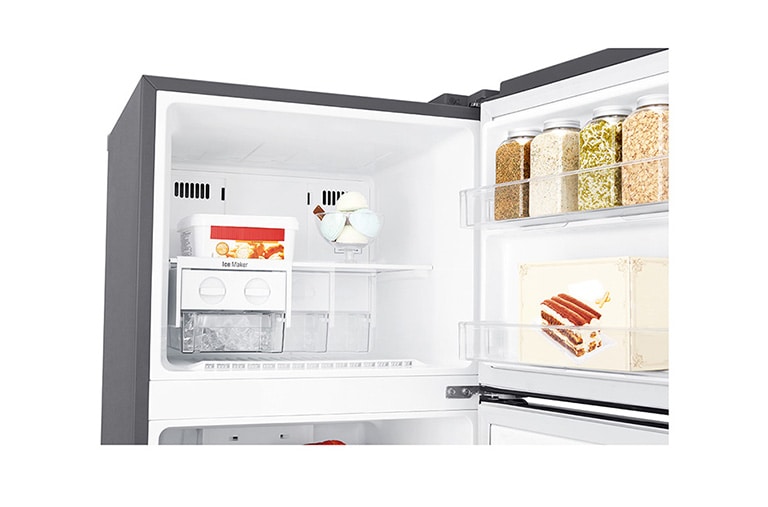 LG 9.6 cu. Ft. Inverter Technology Two-Door Top Freezer Refrigerator, GR-C272SLCN