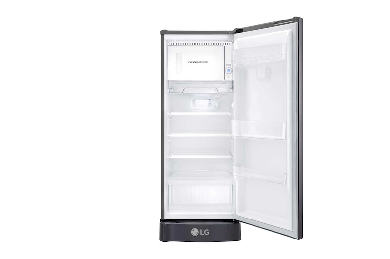 LG 7.0 cu. ft, Smart Inverter Compressor, Wired Shelves, Big Vegetables Box, Semi Auto Defrost Commercial Refrigerator, GR-C331SLZB