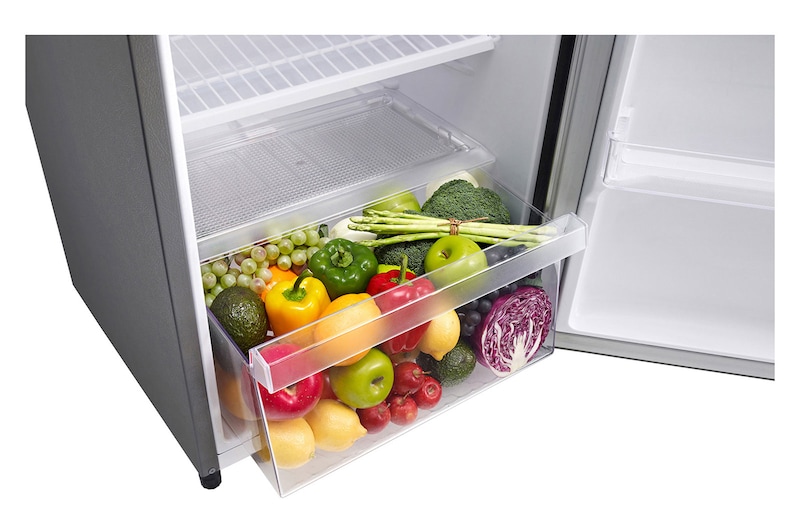 LG 7.0 cu. ft, Smart Inverter Compressor, Wired Shelves, Big Vegetables Box, Semi Auto Defrost Commercial Refrigerator, GR-C331SLZB
