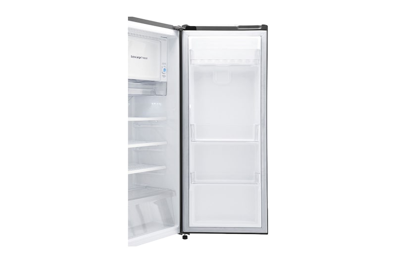 LG 7.0 cu. ft, Smart Inverter Compressor, Wired Shelves, Big Vegetables Box, Semi Auto Defrost Commercial Refrigerator, GR-C331SLZB