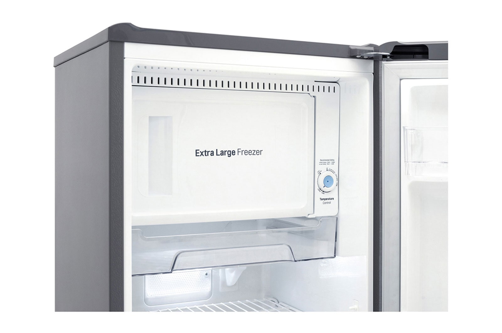 LG 7.0 cu. ft, Smart Inverter Compressor, Wired Shelves, Big Vegetables Box, Semi Auto Defrost Commercial Refrigerator, GR-C331SLZB