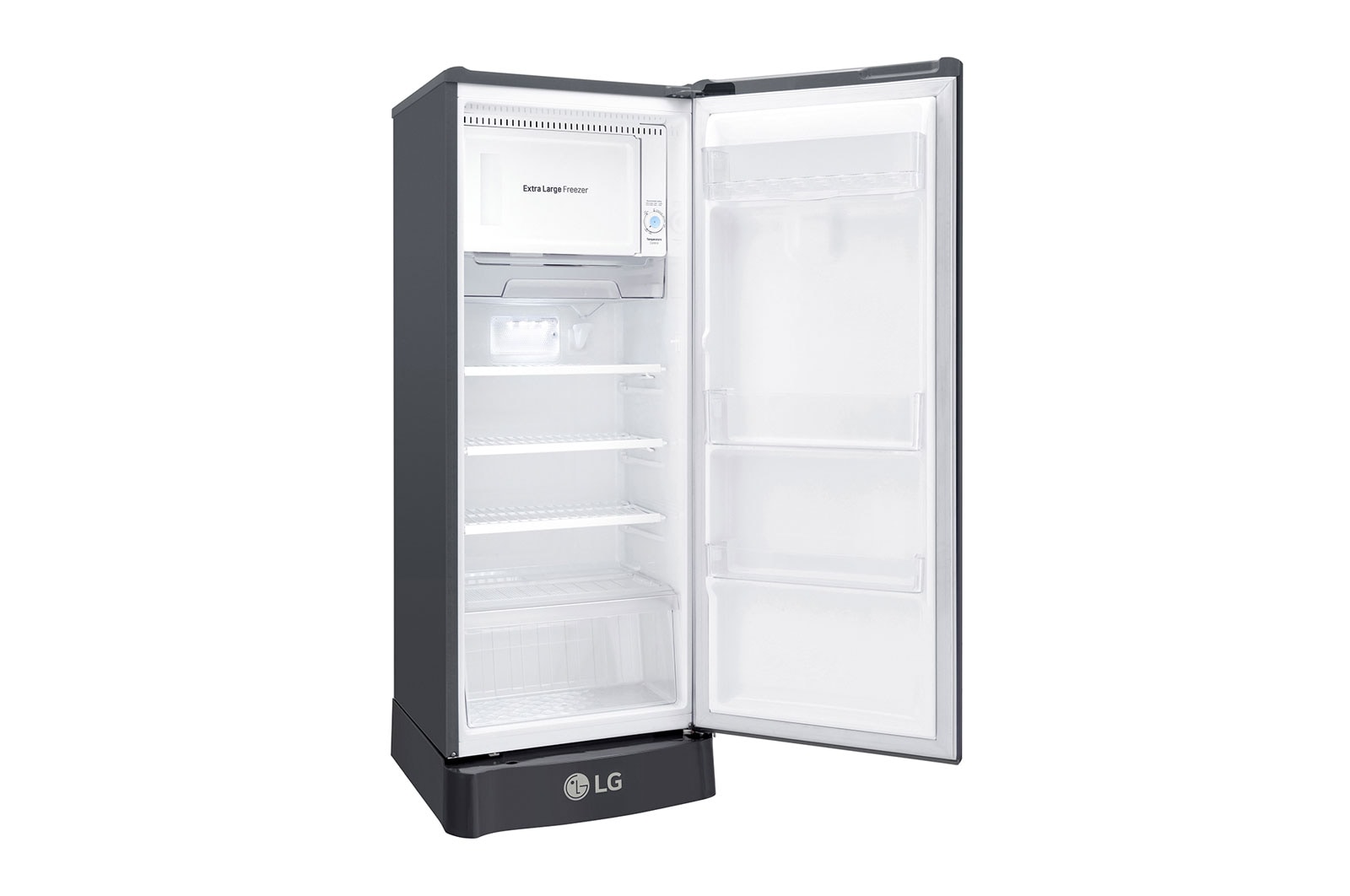 LG 7.0 cu. ft, Smart Inverter Compressor, Wired Shelves, Big Vegetables Box, Semi Auto Defrost Commercial Refrigerator, GR-C331SLZB