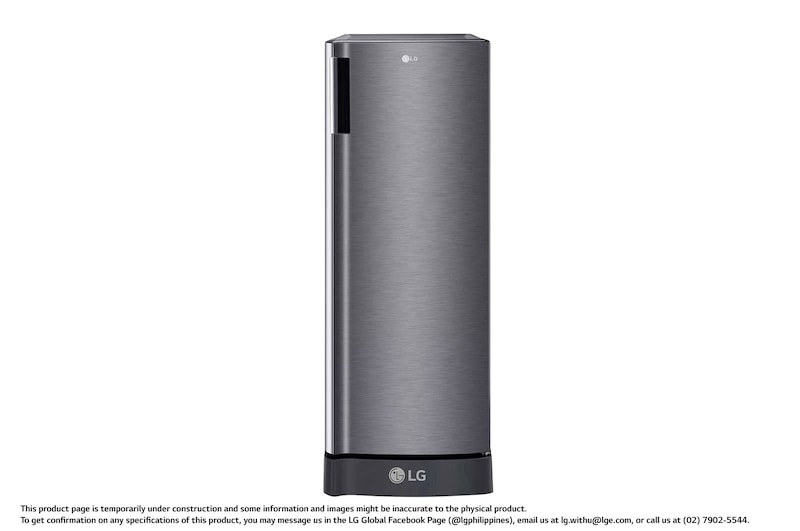 LG 7.0 cu. ft, Smart Inverter Compressor, Wired Shelves, Big Vegetables Box, Semi Auto Defrost Commercial Refrigerator, GR-C331SLZB