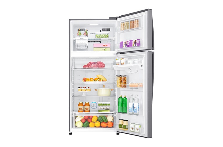 LG 11.8 cu. Ft. Inverter Technology Two-Door Top Freezer Refrigerator, GR-C372SLCN