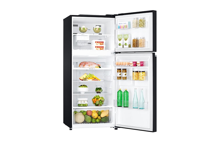 LG 15 Cu.ft. Inverter Technology, Door Cooling Top Freezer, GR-C422SGCN