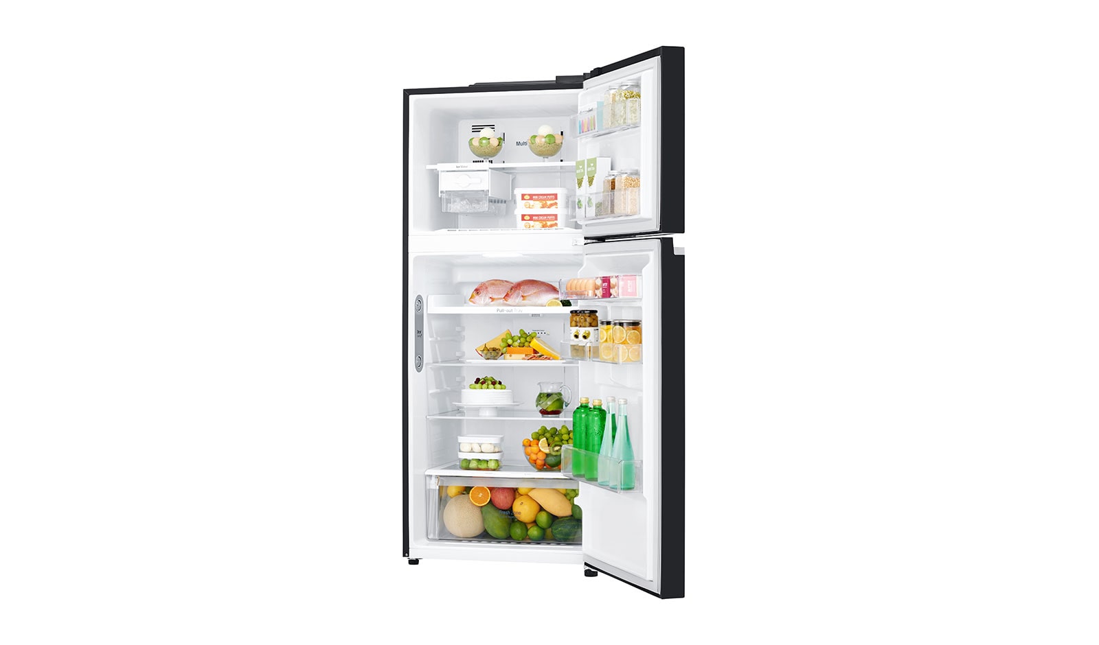 LG 15 Cu.ft. Inverter Technology, Door Cooling Top Freezer, GR-C422SGCN