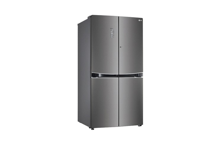 LG 32.9 cu.ft., Inverter Linear Compressor, Dual Door-in-Door™, Smart Diagnosis, Hygiene Fresh+™, 10 Year Compressor Warranty, 2 Year Parts and Service Warranty, Folding Shelf, Tilting Veggie Basket, Sliding Drawer Type, GR-D31FWCHL
