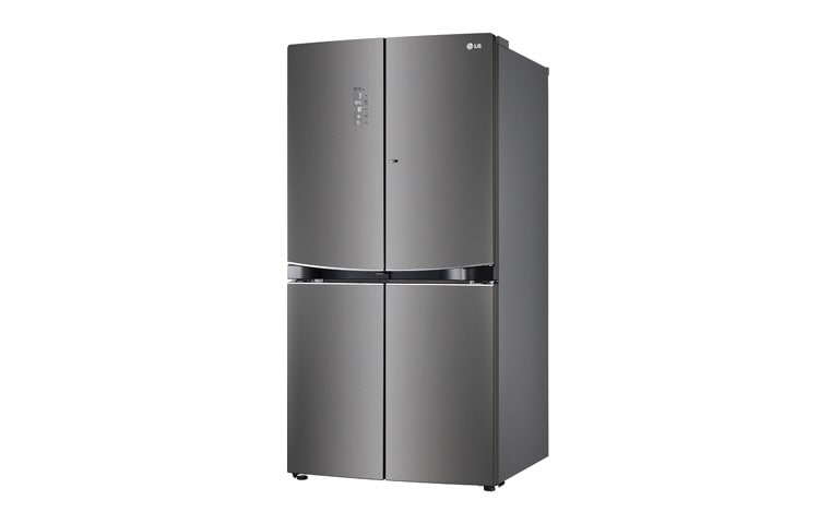 LG 32.9 cu.ft., Inverter Linear Compressor, Dual Door-in-Door™, Smart Diagnosis, Hygiene Fresh+™, 10 Year Compressor Warranty, 2 Year Parts and Service Warranty, Folding Shelf, Tilting Veggie Basket, Sliding Drawer Type, GR-D31FWCHL