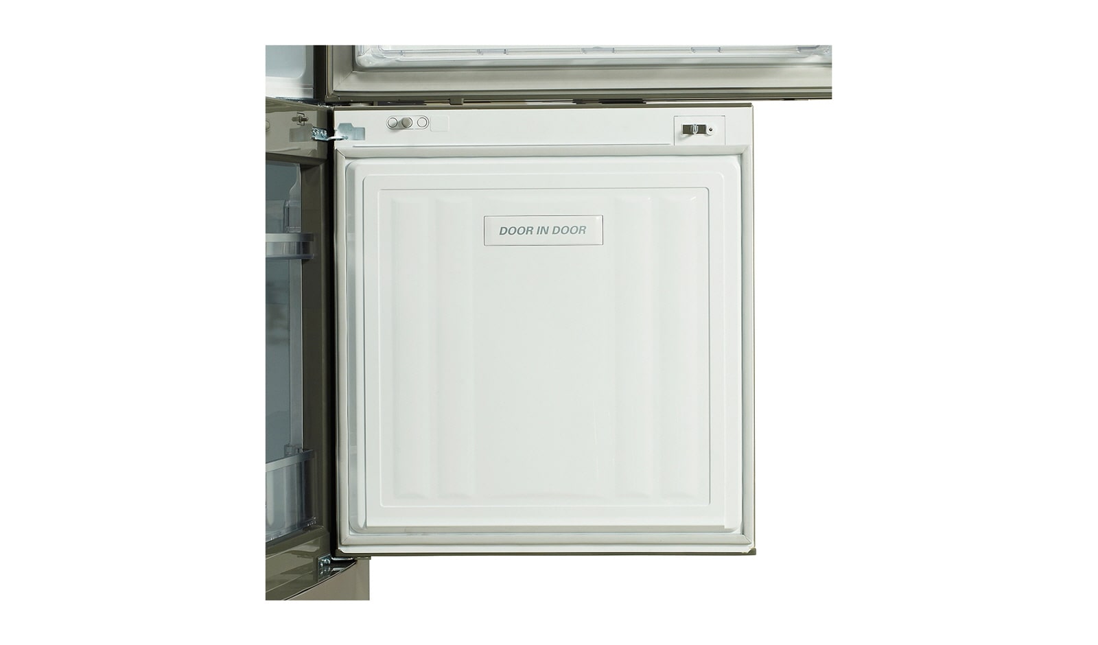 LG 15 cu.ft, Door-in-Door, Smart Inverter Compressor, Hygiene Fresh, External Temp. Control, LED Lighting, Anti-Bacterial Gasket, GR-D432HLAL