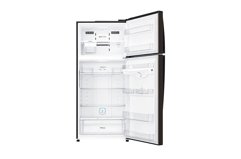 LG 18.2 Cu.ft. Hygiene Fresh+, Door Cooling, Inverter Linear Compressor, Smart Diagnosis Top Freezer, GR-H602HXHU