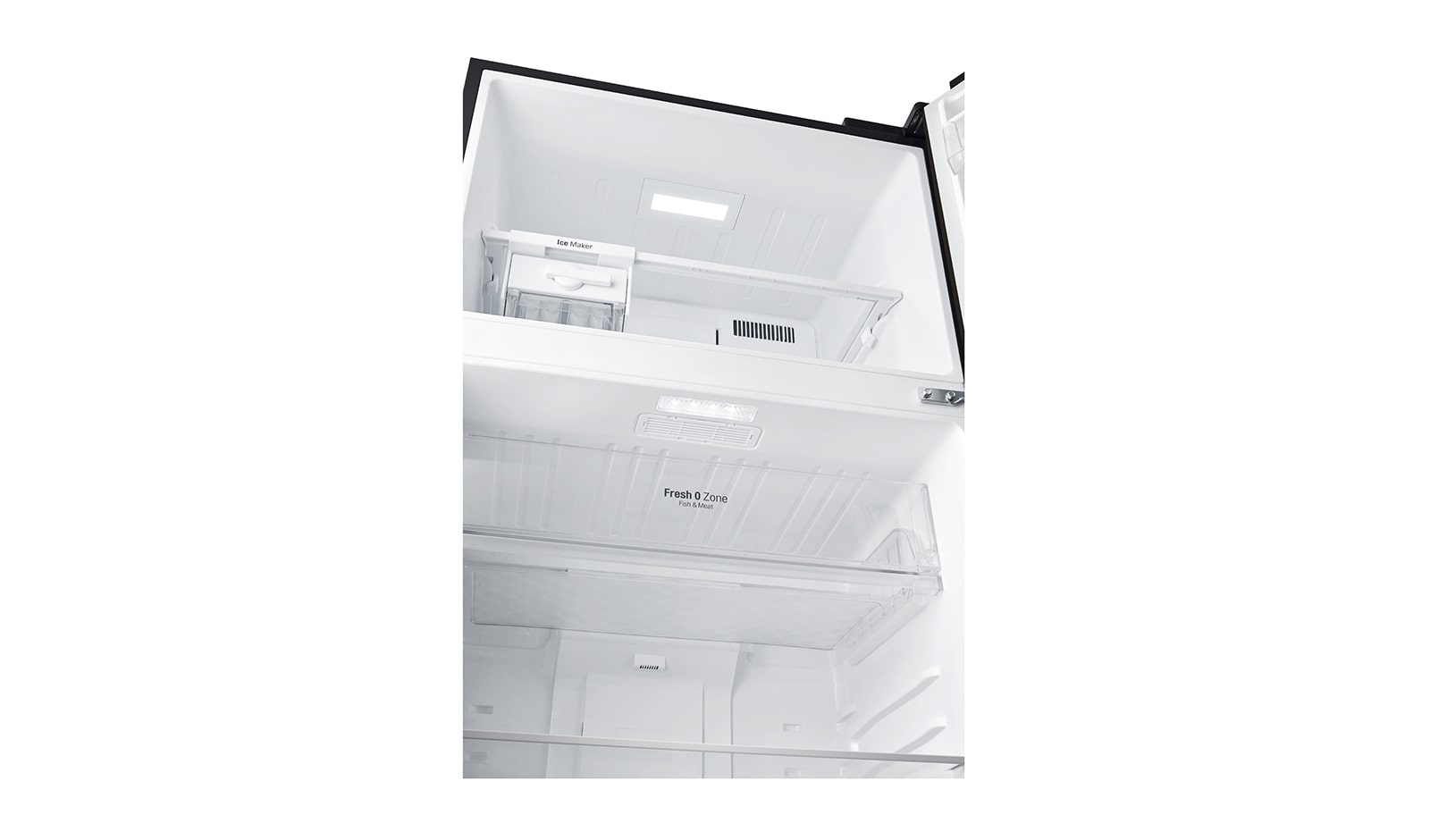 LG 18.2 Cu.ft. Hygiene Fresh+, Door Cooling, Inverter Linear Compressor, Smart Diagnosis Top Freezer, GR-H602HXHU