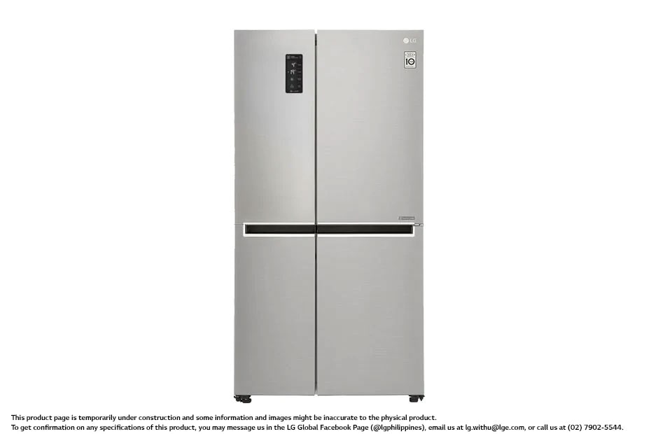 24 cu.ft Side by Side Ref, Inverter Linear Compressor, with Smart Wifi